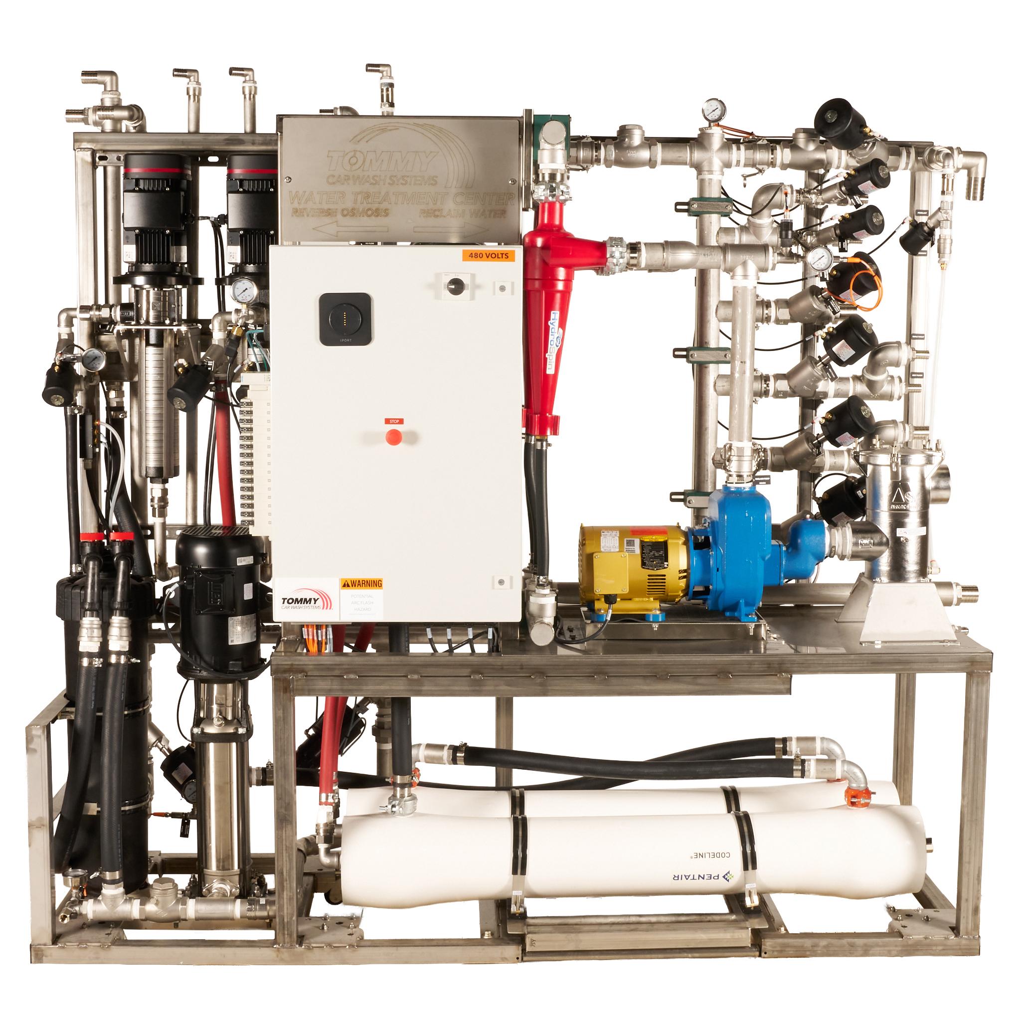 front view of TCWS Water Treatment